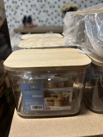 Kit C/ 3 Potes Herméticos - Armazenamento De Alimentos