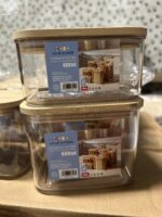 Kit C/ 3 Potes Herméticos - Armazenamento De Alimentos